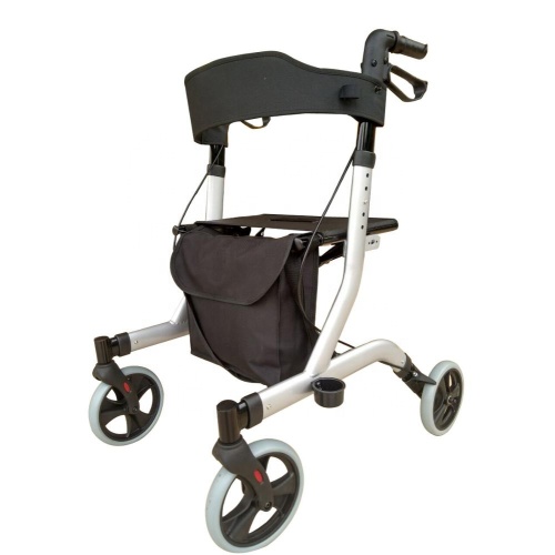 Ultra Light Rollator Walker Small Size Aluminum Lightweight Rollator Factory