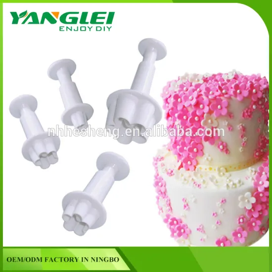 4pcs set Cake Baking Tools Fondant Biscuits Cutter Decorating Cookie Mold