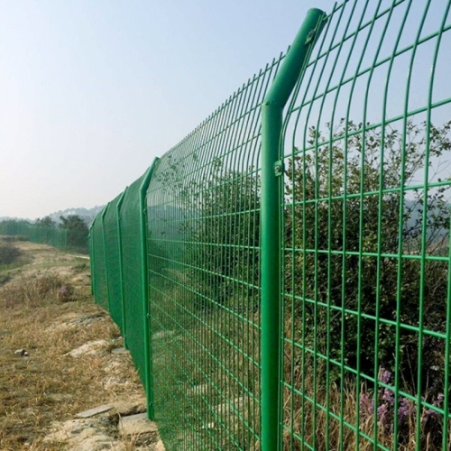 Galvanized Double Wire Mesh 1x1m Hot dipped galvanized welded double wire fence Manufactory