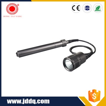 Diving flashlight and high efficient rechargeable flashlight