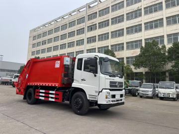Compacteur de déchets de charge arrière dongfeng pour une gestion efficace des déchets