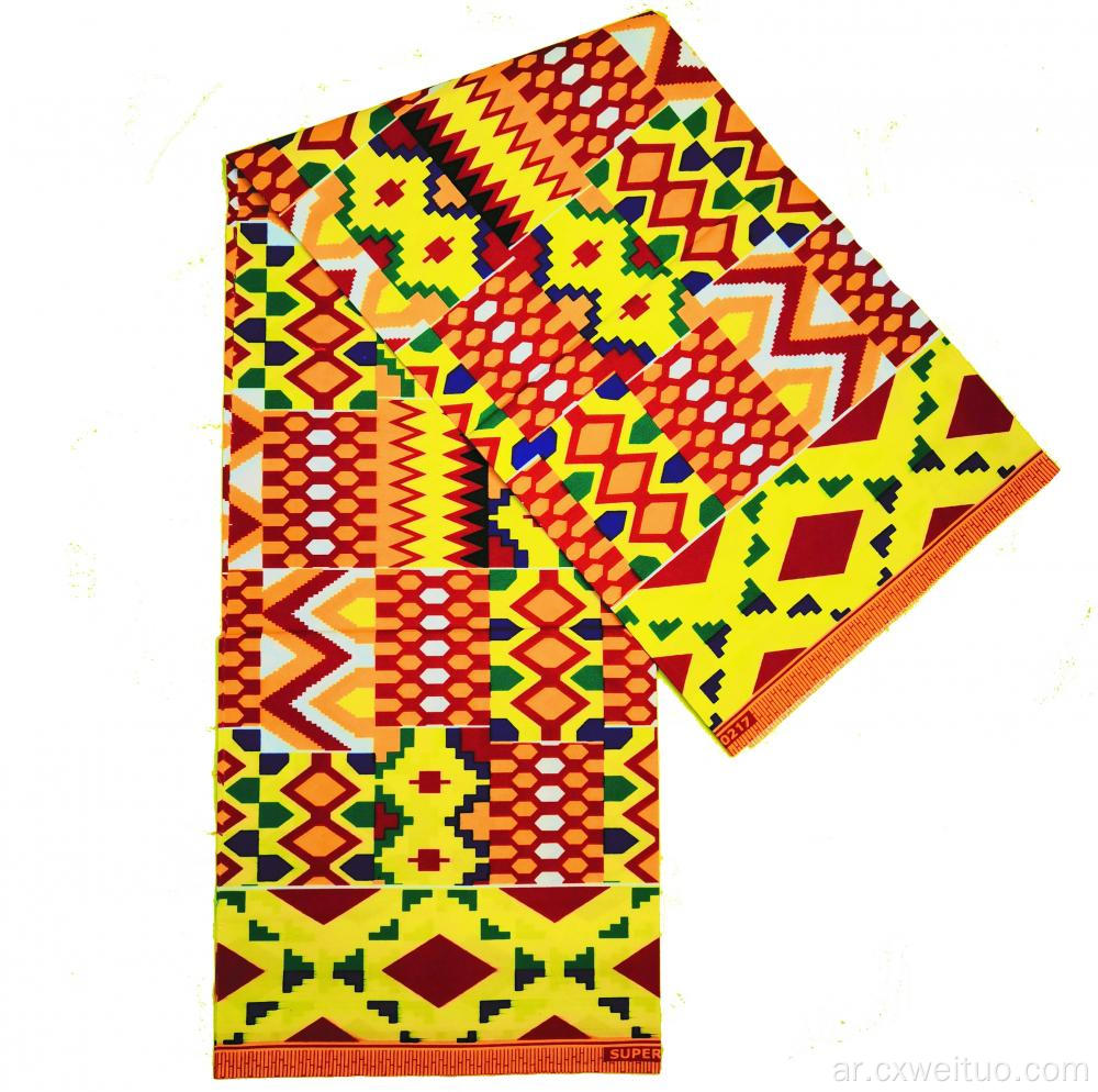 قماش أنقرة القماش المطبوع الأفريقي لللباس