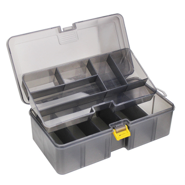 Factory Groothandel PP Materiaal Strong Double Tool Accessoires Box - Vis Tackle Lure Storage Box