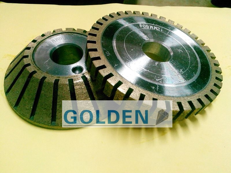 45° Miter Diamond Wheel with Segmented Shape