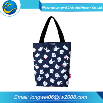 China factory eco red 190t polyester foldable shopping bag