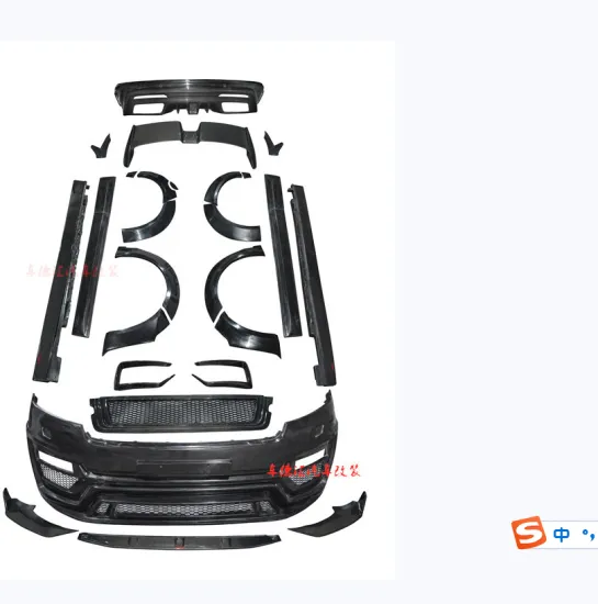 Land Rover Xingmai 17+ Modifications: Wide Body Kit, Bumpers, and Side Skirts Assembly