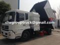 Dongfeng Tianjin Vacuum Street Sweeper Truck