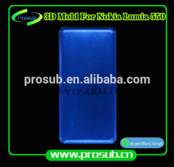 3D sublimation mobile phone case cover plastic injection mould for SFM- Nokia Lumia 550