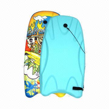 Bodyboard, Made of EPS Core and Fabric Laminated with EVA, Available in Various Sizes