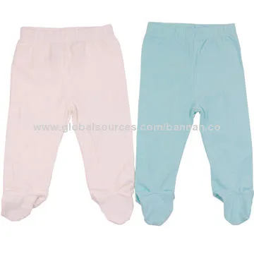 Baby pants with feet