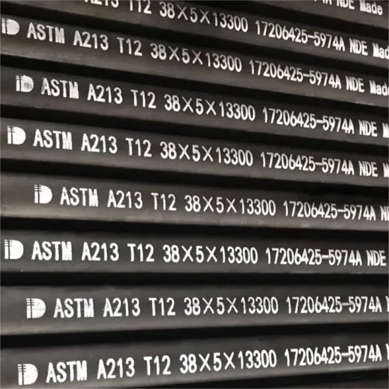 ASTM A213 T12/T11/T91 High-Pressure Alloy Steel Boiler Pipe