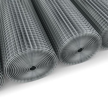 Galvanized Welded Cage Mesh Rolls for Rabbit and Snake Fence
