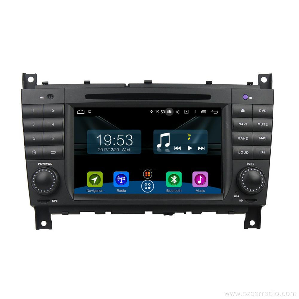 Autoradio gps ANDROID for C-Class W203