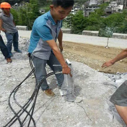 rock and concrete hydraulic mining splitter machine