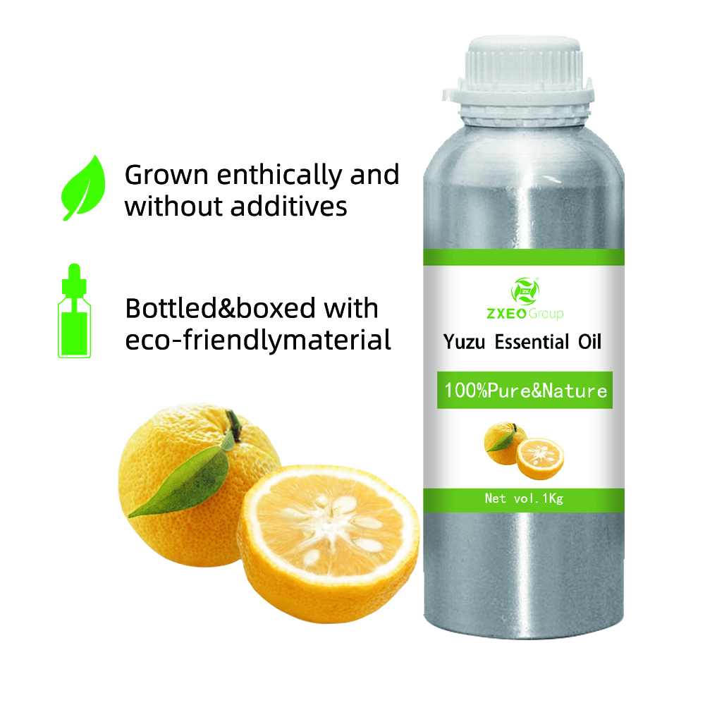 Aceite esencial de Yuzu 100% puro y natural Aceite de bluk de alta calidad BLUK Oil para compradores globales El mejor precio