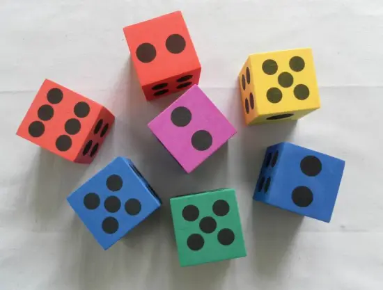 EVA Foam Dices 3.8CM