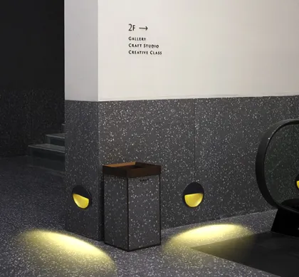 new item round waterproof footlight