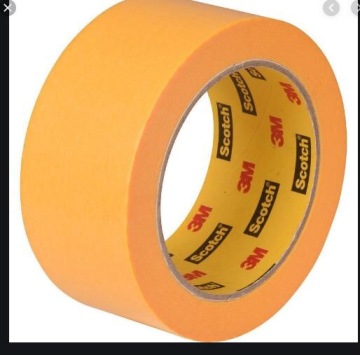 3M 244 Washi Masking Tape with Acrylic Adhesive for Paint Masking Sealing and UV Protection