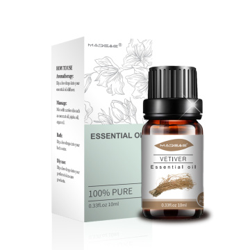 Precio a granel al por mayor 100%Pure Organic Vetiver Essential Oil