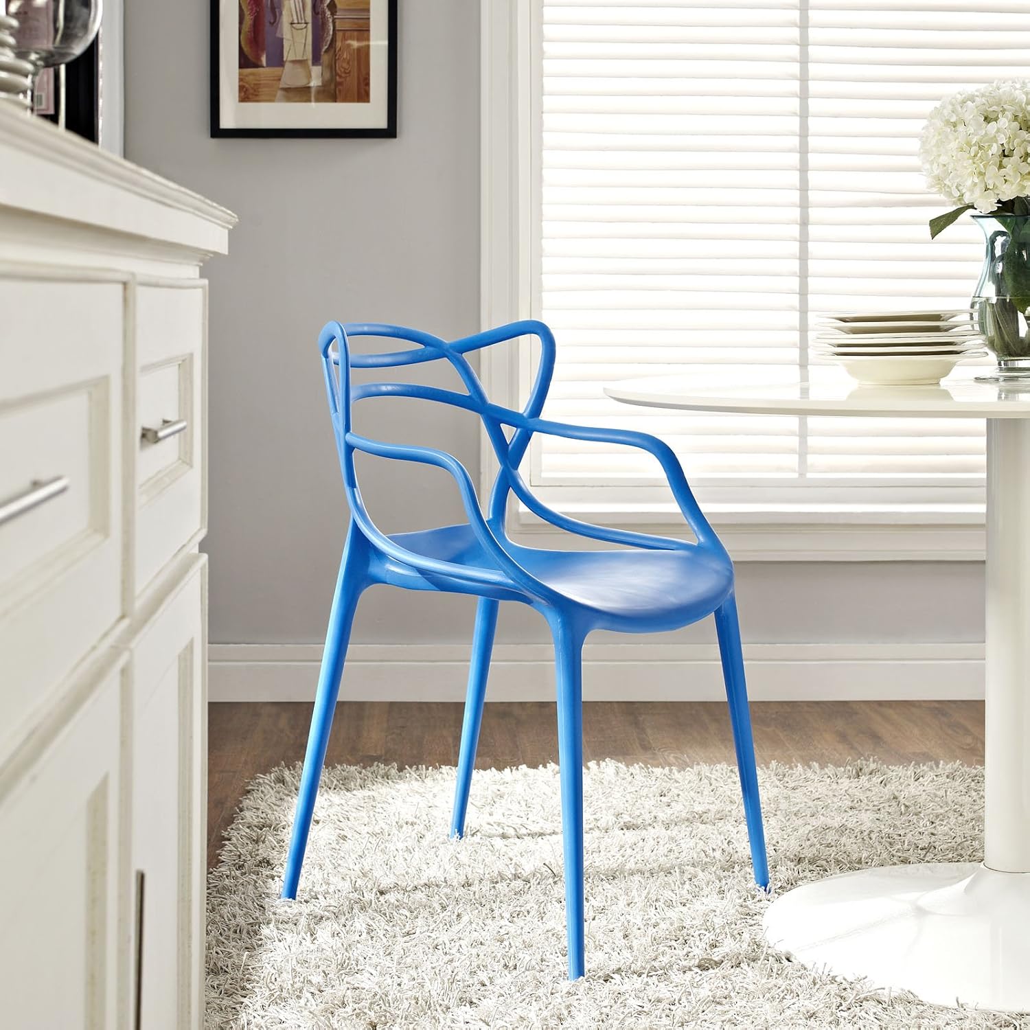Plastic Outdoor Arm Chair
