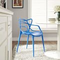 Modern Plastic Arm Chair for Outdoor Use