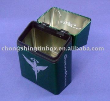 Custom design tin cigarette case