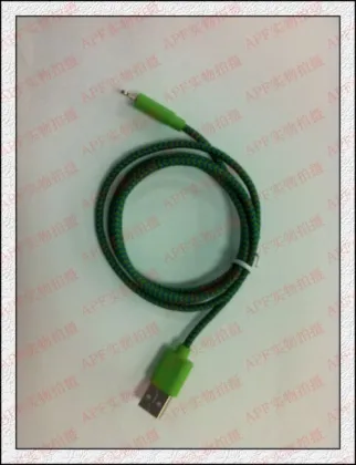 mobile phone braided usb data cable