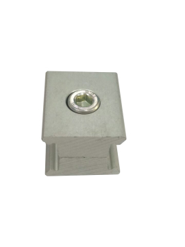 Factory price diameter 19mm parallel aluminum pipe clamp for aluminum lean tube system