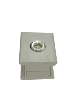Factory price diameter 19mm parallel aluminum pipe clamp for aluminum lean tube system