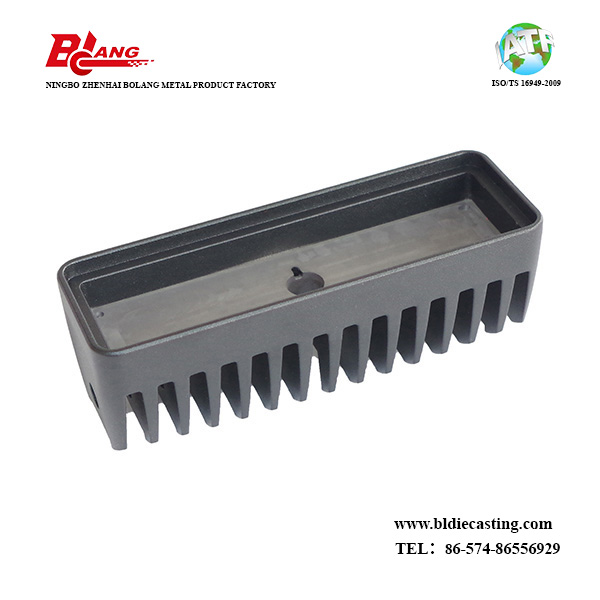 Aluminum Heat Sink with black power coating