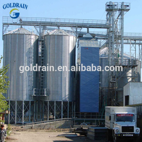 Galvanized 1000t Small Grain Silo For Sale, High Quality Galvanized 1000t Small Grain Silo For