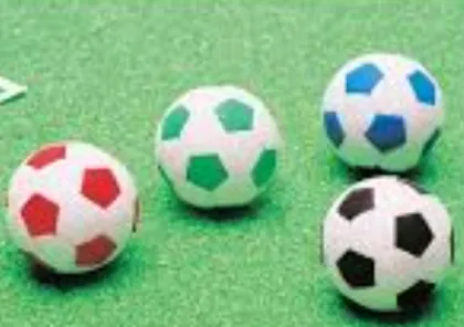 Football Shape Eraser