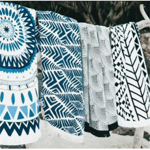 custom design printed beach towel