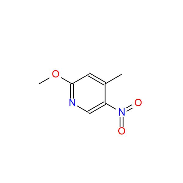 2-méthoxy-5-nitro-4-picoline intermédiaire pharmaceutique