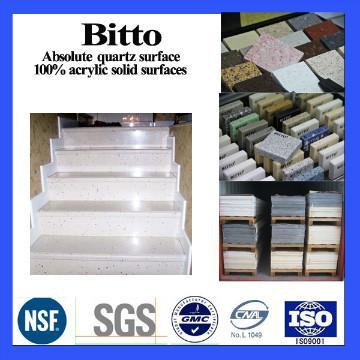 BITTO engineered stone,quartz stone for stairs step