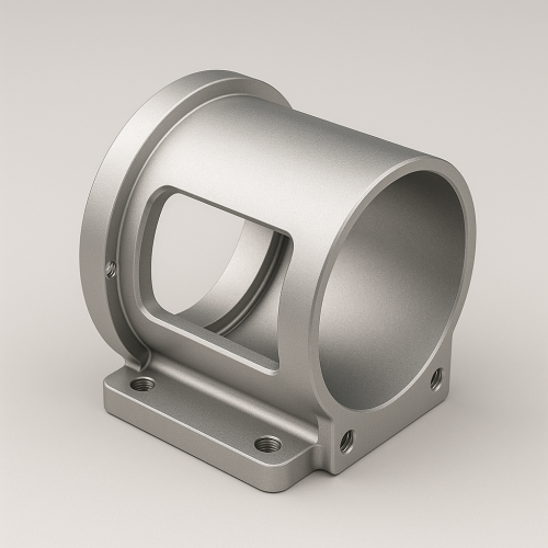 Обработка на станке с ЧПУ индивидуального корпуса объектива камеры