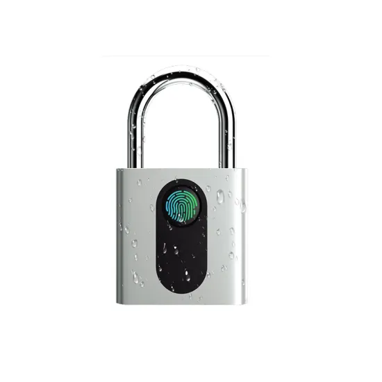 Low power waterproof fingerprint padlock