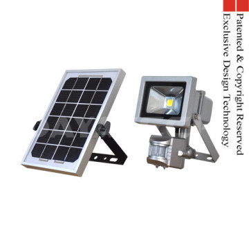 Solar 10w Pir Motion Led Home Garden Security Light 