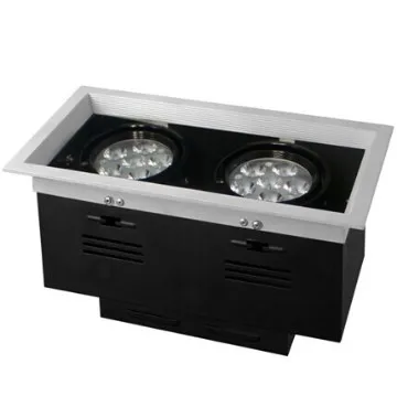 Aluminium alloy LED Grid Spotlight 2X6W 4000K