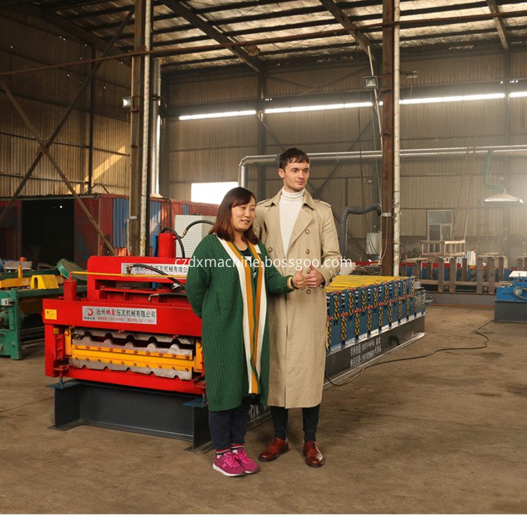 Glazed Metal Forming Machine