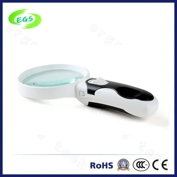 2.5X, 5X, 16X Reading Magnifying Glass
