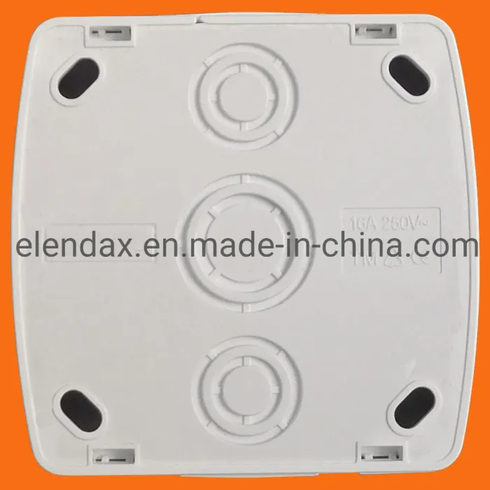 Soket Terpasang di Dinding Std Jerman Tanpa Bumi S8009