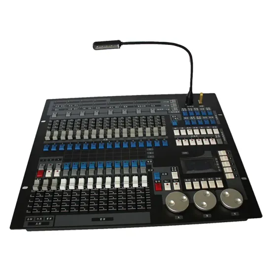 KING KONG 1024 DMX Controller: Stage Lighting Control with LCD Display Mixer