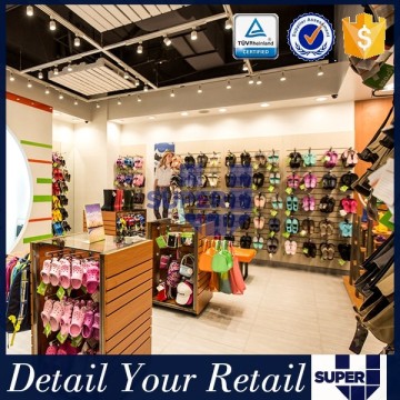 New Fashion Design Shoes Display Shelf For Retail Store