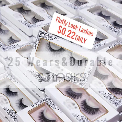 Custom Logo Paper Lash Packaging Box for Full Strip Lashes - Cheap Price