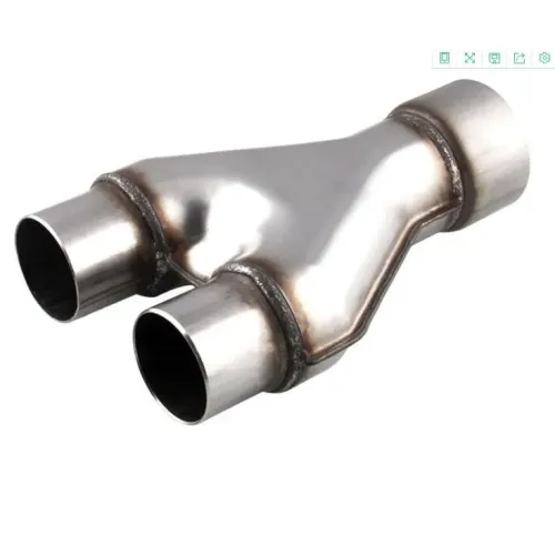 Y-Pipe 3 '' x 2 1/2 "Dual-Abgasadapter