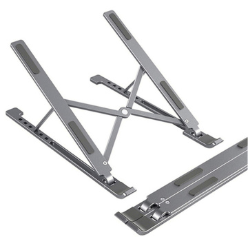 Support en aluminium pour ordinateur portable compatible avec les ordinateurs portables et les tablettes