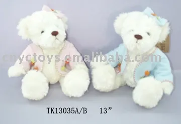 Plush Jointed Bear, Stuffed Teddy Bear