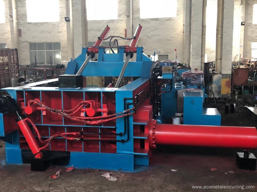 Horizontal Automatic Metal Steel Scrap Press Baler