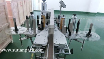 Automatic Double Sides Labeling Machine with Code Printer